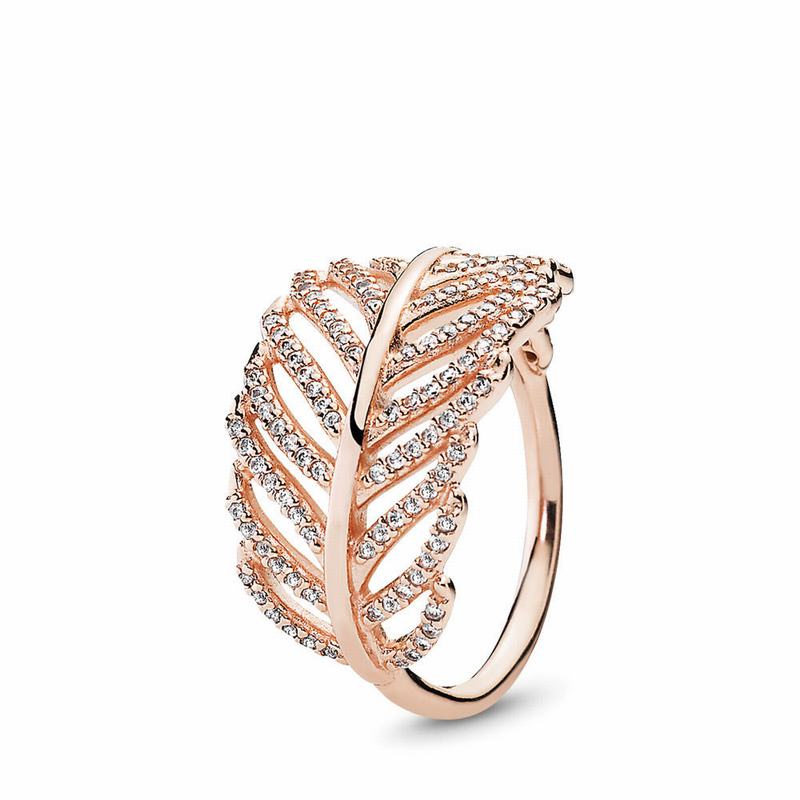 Pandora Rose™ Light As A Feather Stackable Ring Outlet NZ (507693-DPH)